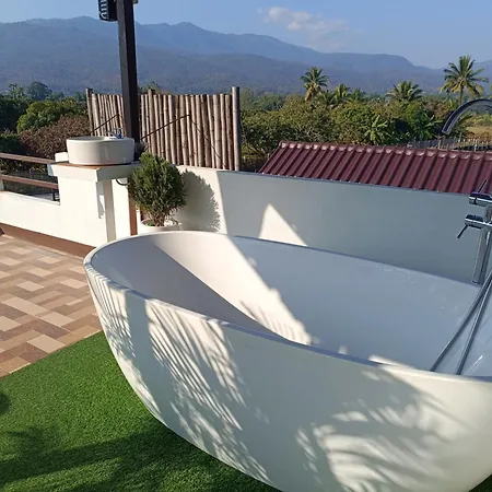 ม่วนใจ๋ปันสุข โฮมสเตย์แอนคาเฟ่ Muanjai Punsuk Homestay And Cafe Chom Thong Exterior photo